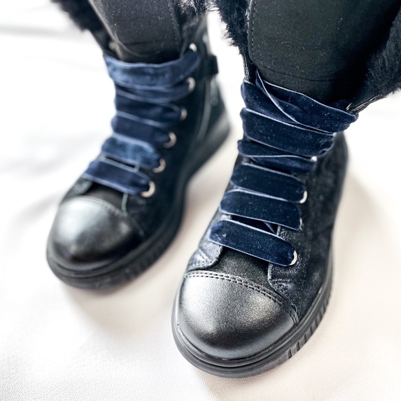 NEW! Girls GEOX Sneakers - Picture 7 of 8